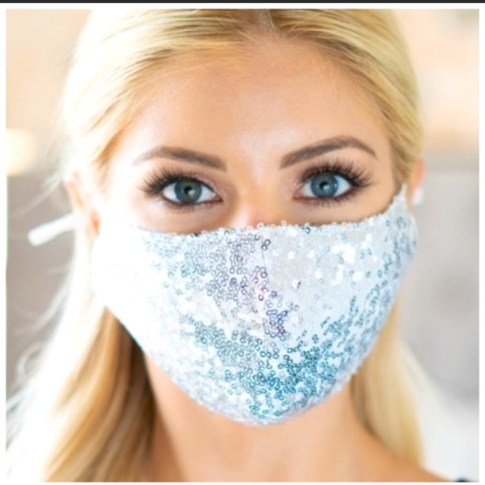 Sequin Face Mask